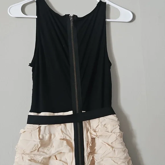 BCBGMaxAzria Silk Cotton Dress/Size 10 come with belt - Picture 5 of 9